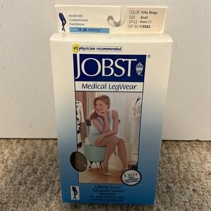 Jobst Medical Legwear Pantyhose. Small, Silky Beige 15-20 mmHG. NWB